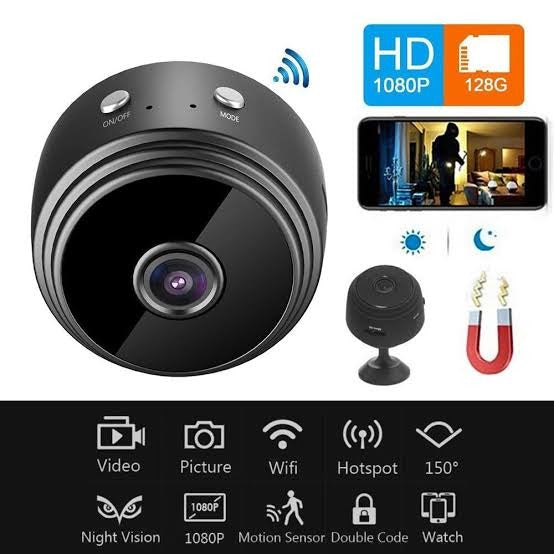 A9 Mini WiFi Camera – Compact HD Wireless Security Camera